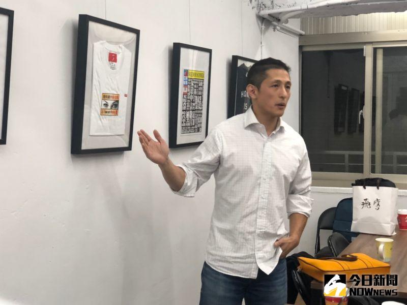 ▲民進黨北市黨部主委參選人吳怡農說,未來要強化黨部跟社區的連結。(圖/記者劉育辰攝)