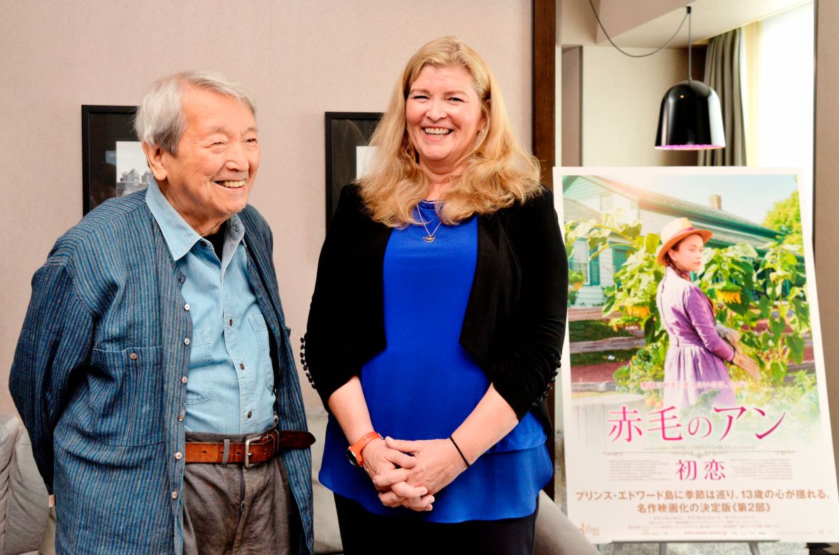 ▲日本知名畫家、繪本作家安野光雅（左）於12月24日因病逝世，享耆壽94歲。（圖／美聯社／達志影像）