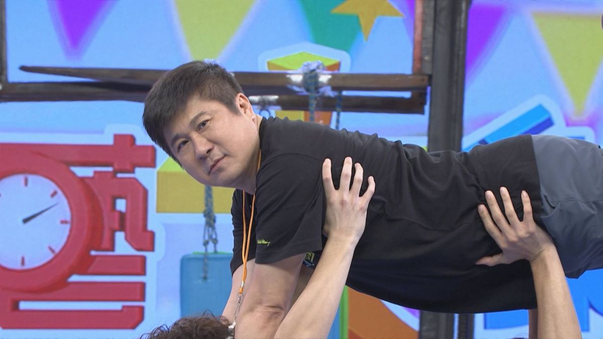 ▲胡瓜挑戰啦啦隊競技舞蹈。（圖／民視）