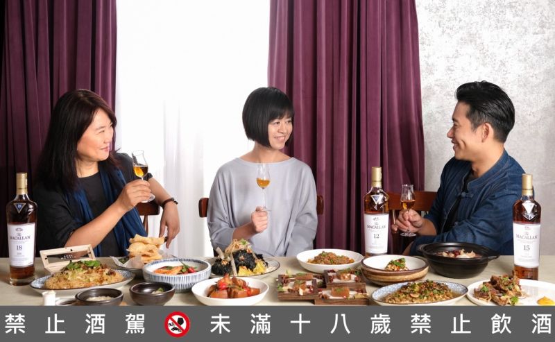 ▲美食家葉怡蘭認為，麥卡倫雙雪莉桶系列細緻多元、飽滿豐郁的特質，能完全融入台灣人的日日餐餐。（圖／資料照片）