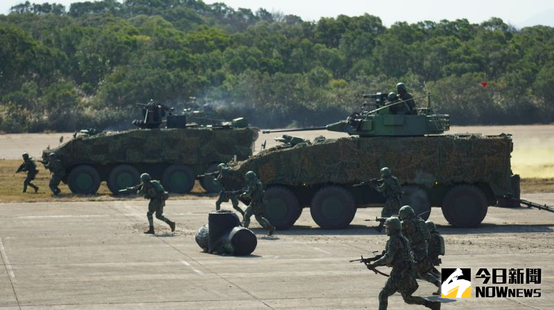陸軍聯兵營加強戰備　無人機、30鏈砲雲豹甲車首度齊亮相
