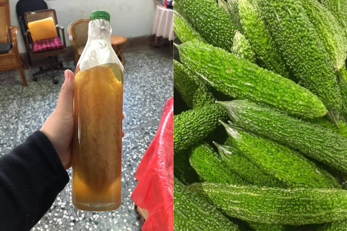 ▲有網友收到奶奶送的苦瓜酒，忍不住問「苦瓜是怎麼放進去的？」（示意圖／翻攝自《pixabay》 ）