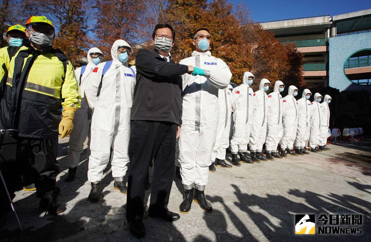 ▲為防堵疫情擴大，總統蔡英文26日特地致電桃園市長鄭文燦，針對疫情進行相關討論。（圖／記者李春台攝, 2021.01.21）