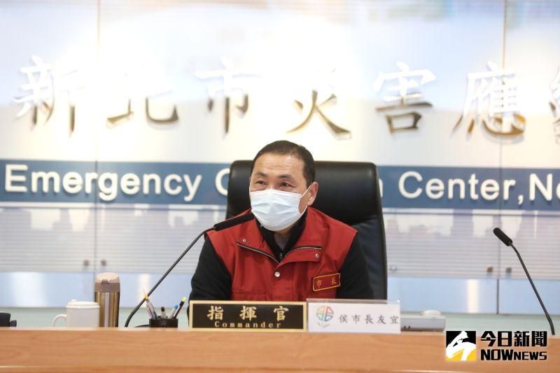 ▲新北市長侯友宜表示,全民皆應提高憂患意識,不可輕忽疫情的威脅,防疫只有過,沒有不及。(圖/記者陳志仁攝,2021.01.21)