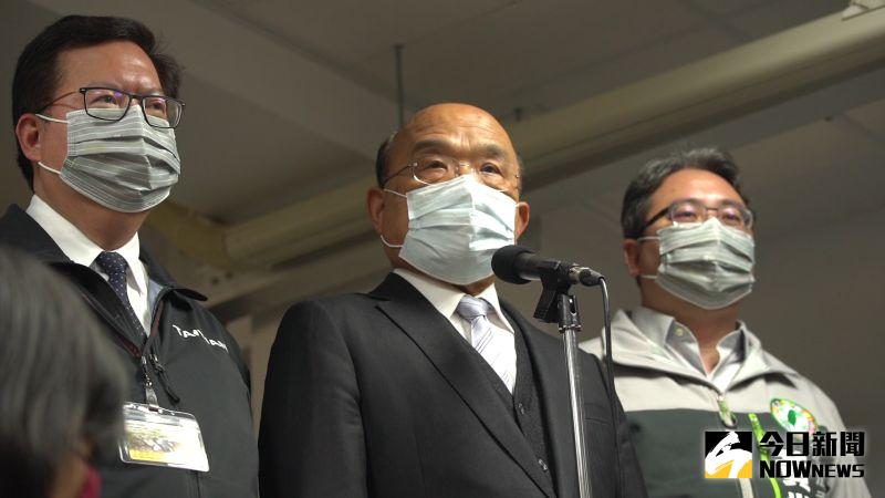 ▲根據台灣民意基金會1月最新民調顯示,雖然行政院院長蘇貞昌依舊維持5成2的高施政滿意度,但不滿意度也突破4成。(圖/記者李春台攝, 2021.01.22)