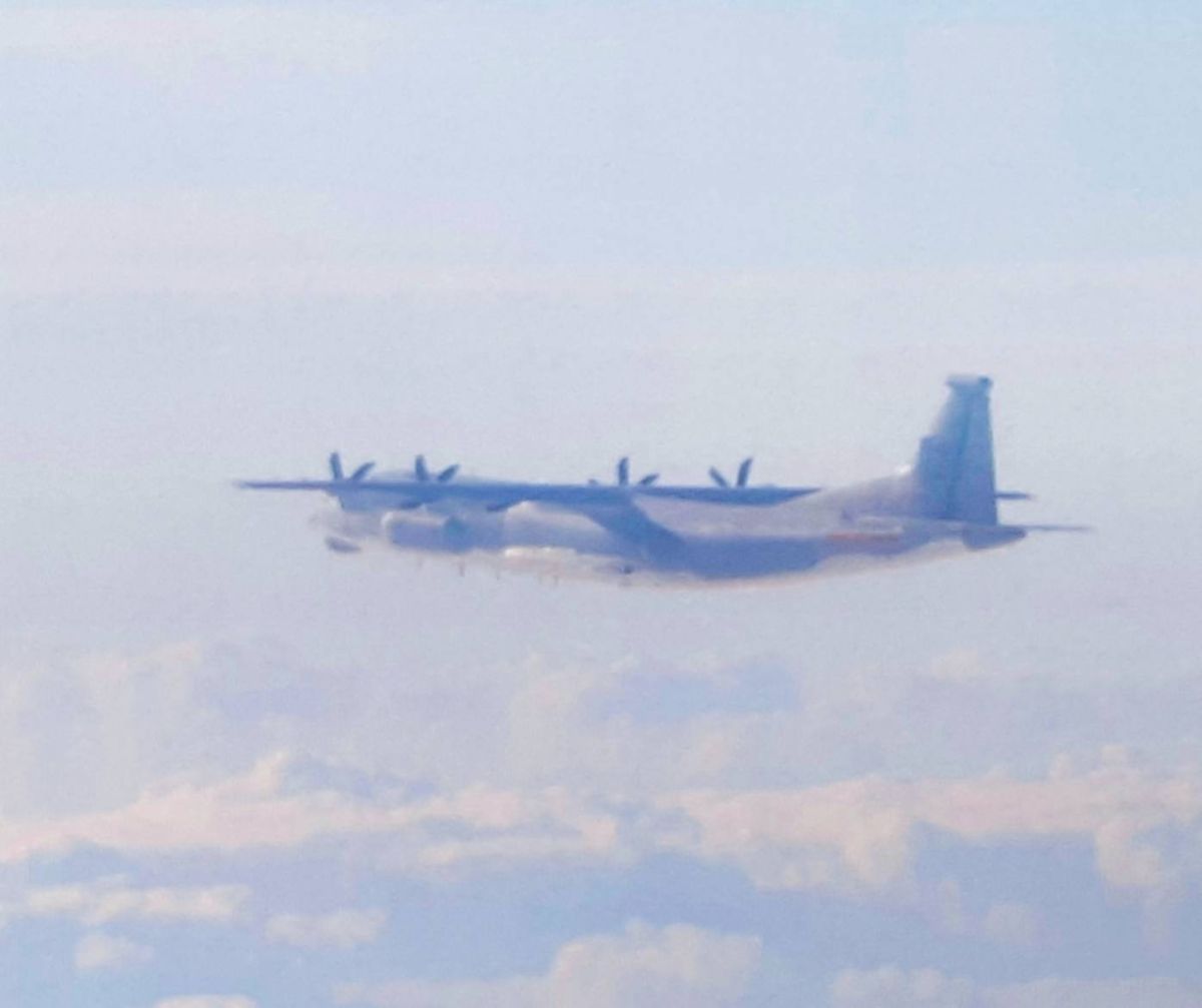 ▲國防部證實，一架共軍的運-9通信對抗機今（22）日闖入我西南空域。（圖／國防部提供）