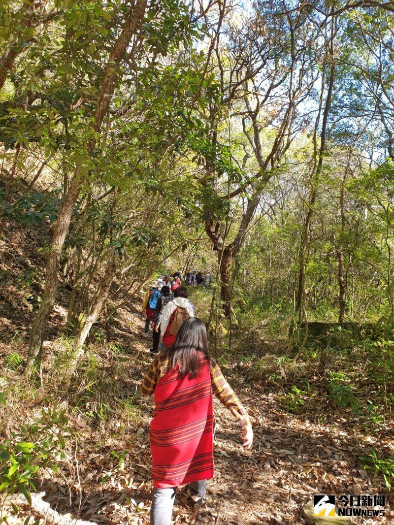 ▲探訪環山部落，除了原鄉巡禮外，挑戰泰雅族秘境的獵人步道，是體力考驗。（圖／記者金武鳳攝，2021.1.23)