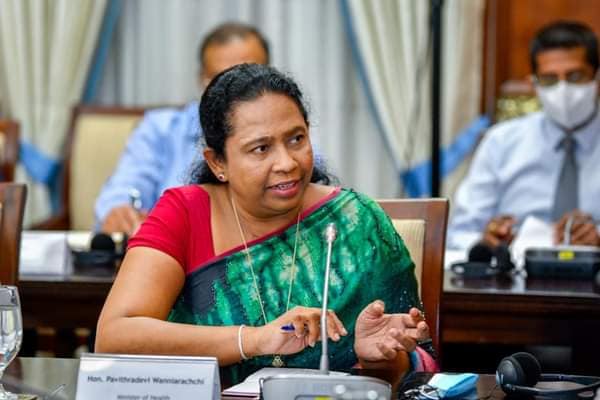 ▲斯里蘭卡衛生部長萬尼阿拉齊（PavithraWanniarachchi）昨（22）日傳出確診新冠肺炎消息。（圖／翻攝自斯里蘭卡衛生部長萬尼阿拉齊臉書）