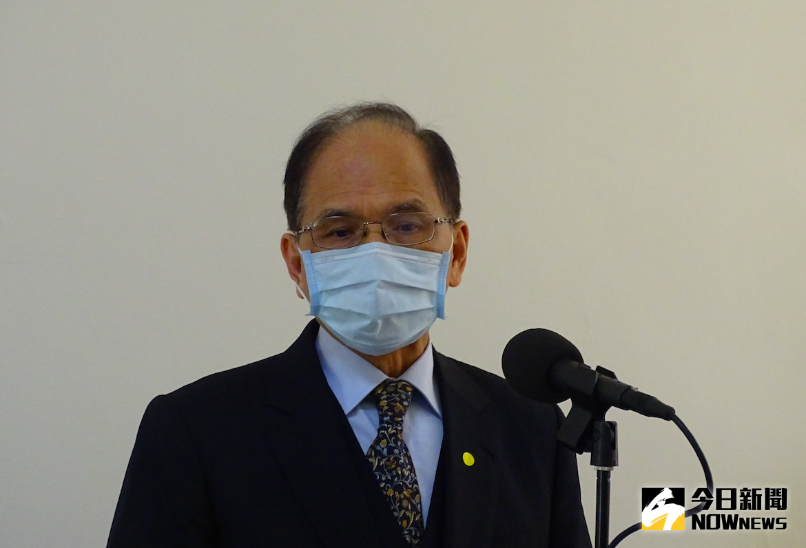 ▲桃醫染疫擴大隔離5000人，立法院長游錫堃表示，現在立法院所有同仁進入院內都要戴口罩，朝野協商也移到紅樓302室。（圖／記者呂炯昌攝.2021.01.25）