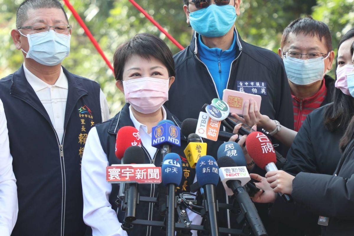 ▲神岡區男性台商中國返台，居家檢疫期間多次離開住處，嚴重違反防疫規定。市長盧秀燕嚴厲斥責，「惡行重大」(圖／柳榮俊攝2021.1.25)