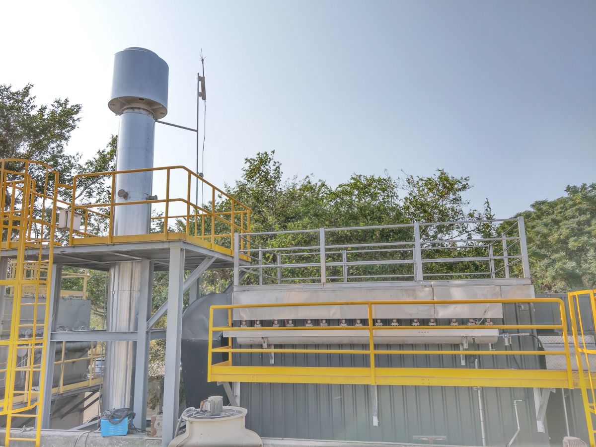 ▲中市東海火化場，啟動4座火化爐及2套空氣污染防制設備汰換(圖／民政局提供2021.1.25)