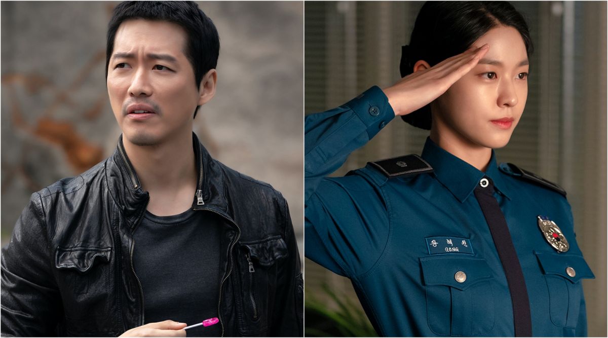 ▲劇中，南宮珉（左）模樣邋遢，他用「暖爐」2字形容金雪炫的表現。（圖／愛奇藝國際站）