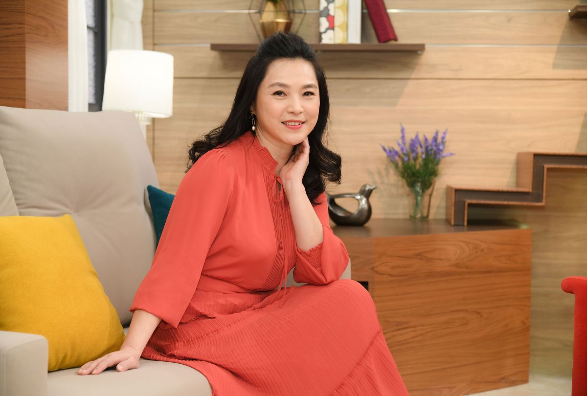 ▲張鳳書分享過得充實、平靜的祕訣。（圖／三立提供）