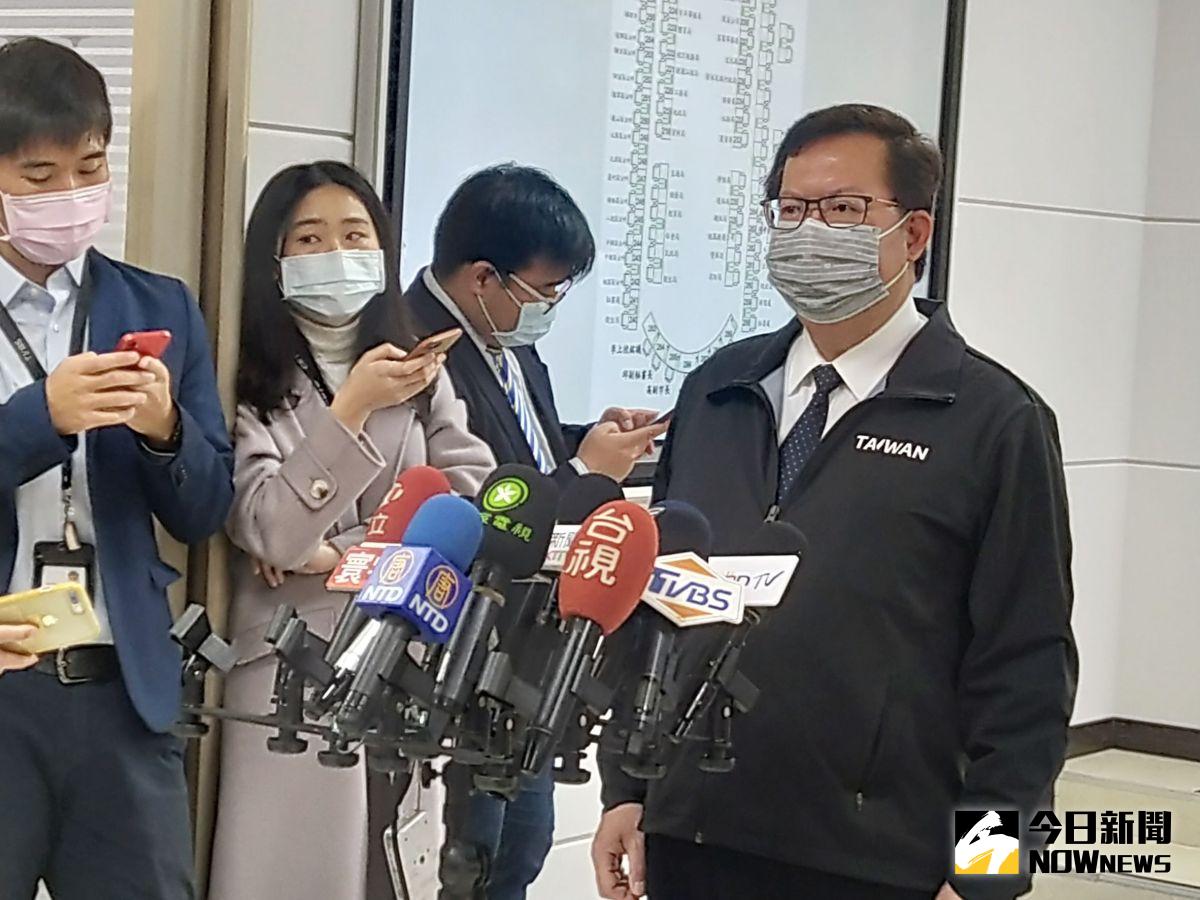 ▲鄭文燦受訪表示，截至昨日為止失聯的23位，已找到21位，剩下的2位會繼續找，目前運作順利，若有失聯者，警政系統會追蹤。（圖／記者李春台攝, 2021.01.26）