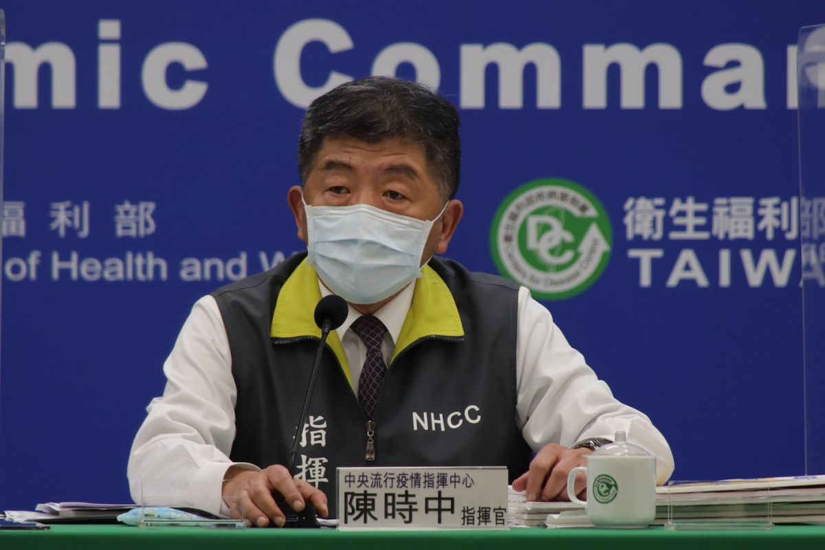 ▲中央流行疫情指揮中心指揮官陳時中，今（３）日召開例行記者會說明疫情。(圖／指揮中心提供)