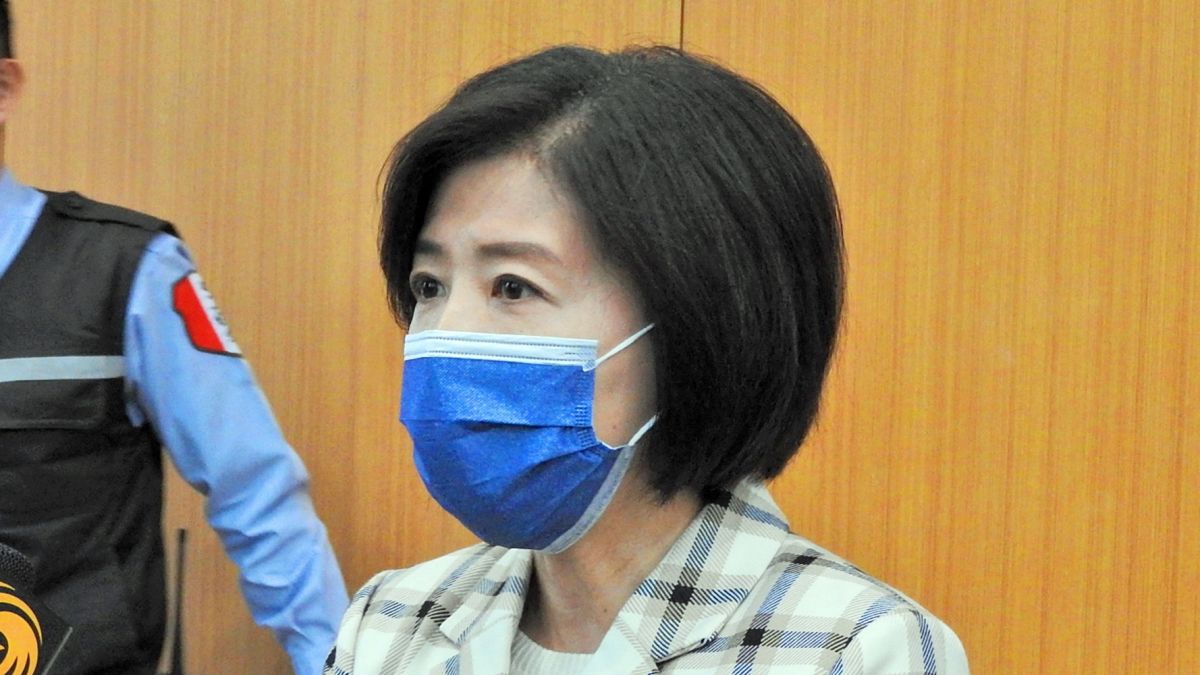 ▲國民黨文傳會主委王育敏27日表示，蔡總統到今天才出來對防疫喊話，時間的確是晚了一點。（圖／記者陳弘志攝，2021.1.27）