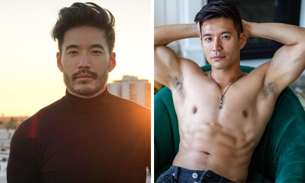 ▲凱文靠著外型優勢成為一名模特兒，還當上健身和營養教練，在年紀輕輕就存進第一桶金。（圖／翻攝自推特）