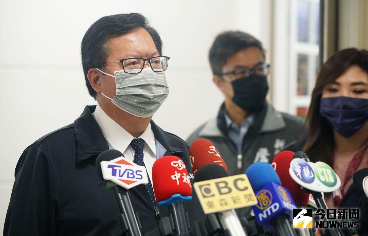 ▲鄭文燦表示，專案檢採部份每天可採檢600人，一般民眾則可至5家專責醫院預約採檢時間，經過分流後，不會有採檢塞車狀況發生。（圖／記者李春台攝, 2021.01.28）