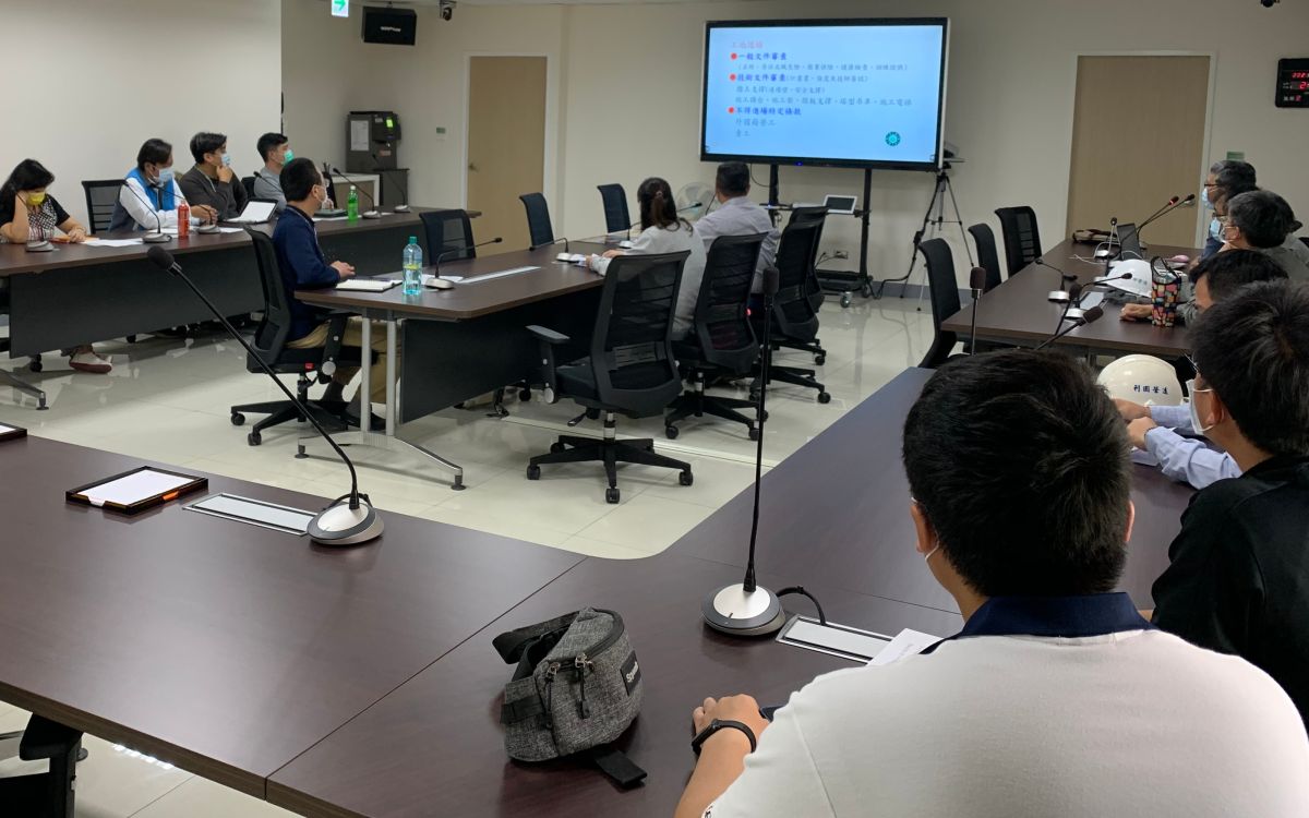 ▲經濟部加工出口區管理處舉辦營造業高階主管安全衛生座談，以降低工地災害風險。(圖／記者黃守作攝，2021.01.28)