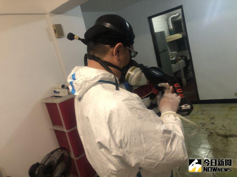 ▲直擊命案清潔師工作現場。（圖／記者劉雅文拍攝）