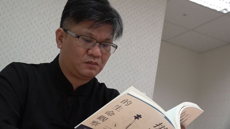 ▲命案清潔師盧拉拉。(圖/記者劉雅文拍攝)