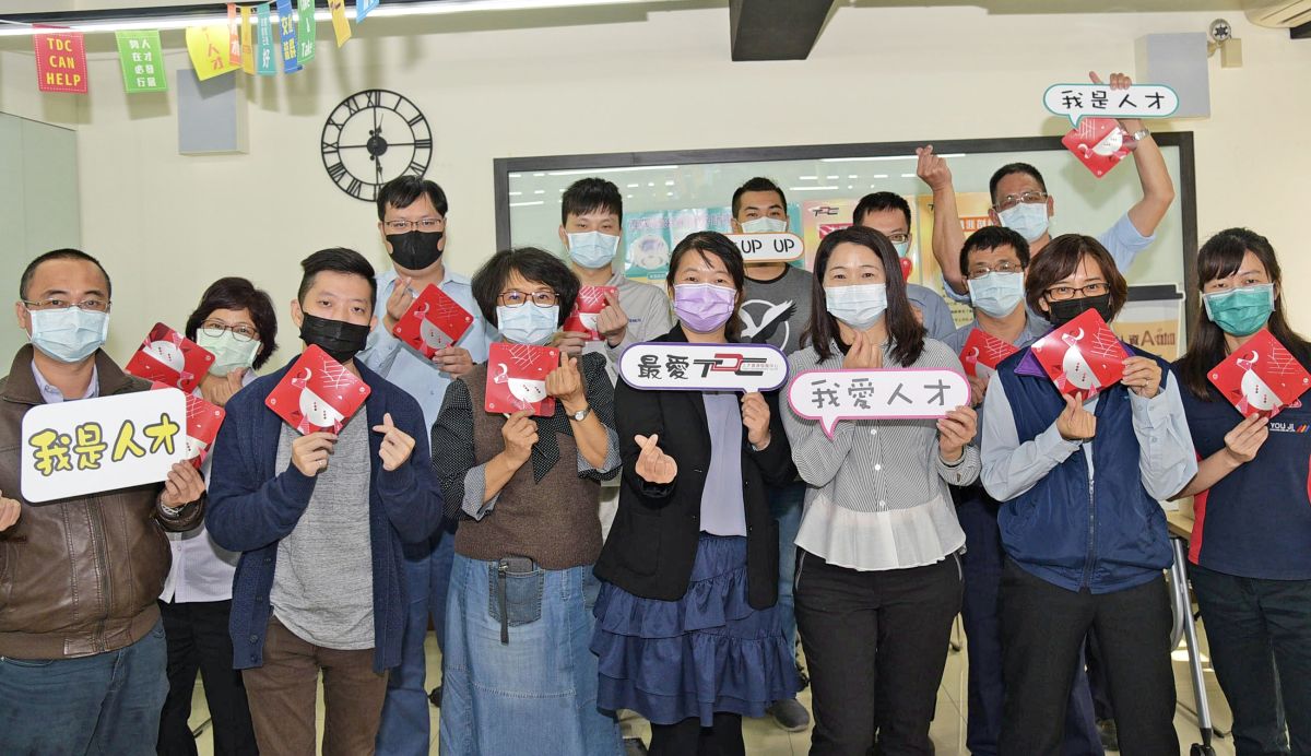 ▲勞動部勞動力發展署高屏澎東分署人才資源發展中心協助企業管理者秀出人才領導之風采。(圖／記者黃守作攝，2021.01.28)