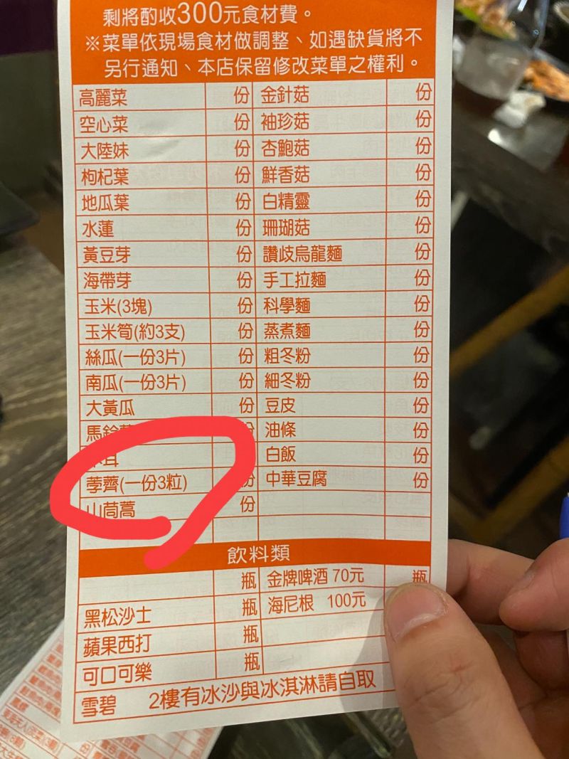 ▲原PO因搞錯荸薺讀音,意外鬧出笑話。(圖/翻攝爆怨2公社臉書)