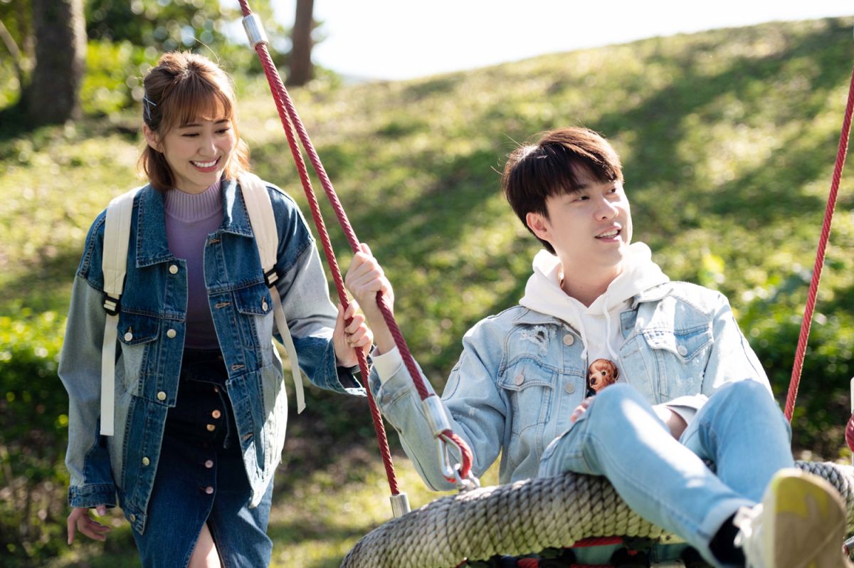 ▲謝翔雅（左）客串《女力報到-好運道》飾演劉書宏初戀女友。（圖 / TVBS提供）