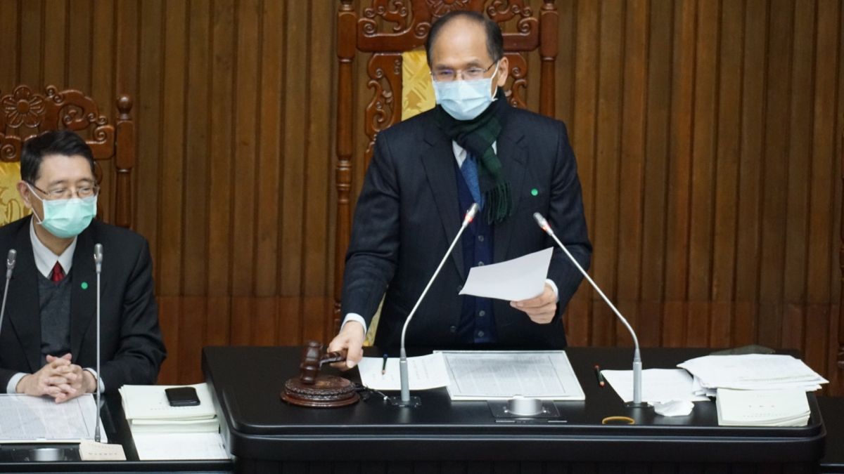 ▲立法院總預算案三讀通過，刪除256億歲出。　（圖／記者呂炯昌攝）