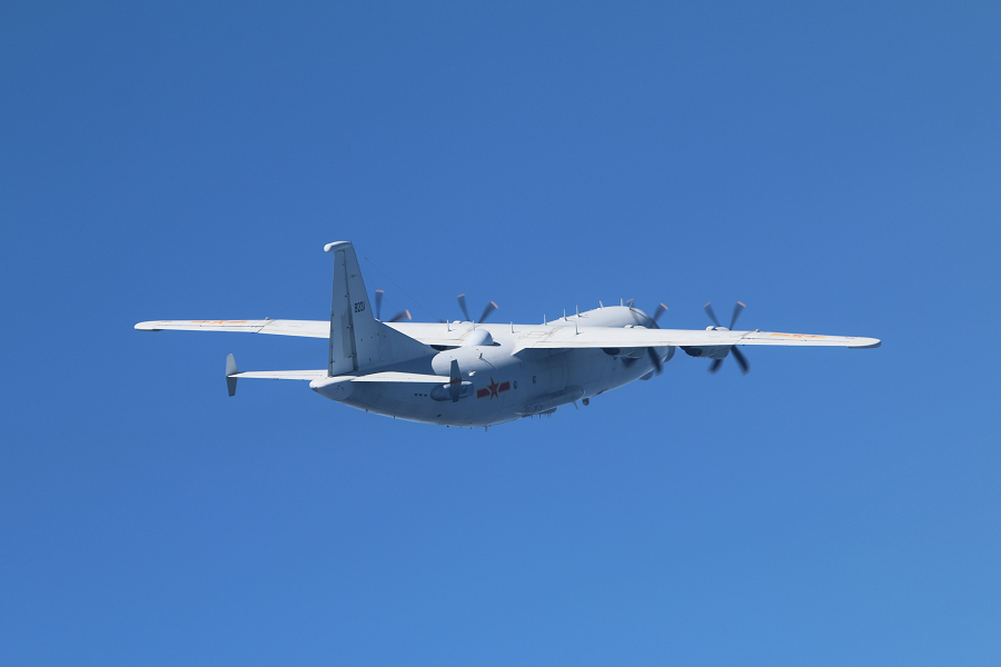 ▲國防部晚間證實，30日有1架次共機運-8技偵機闖我西南空域。（圖／國防部提供）