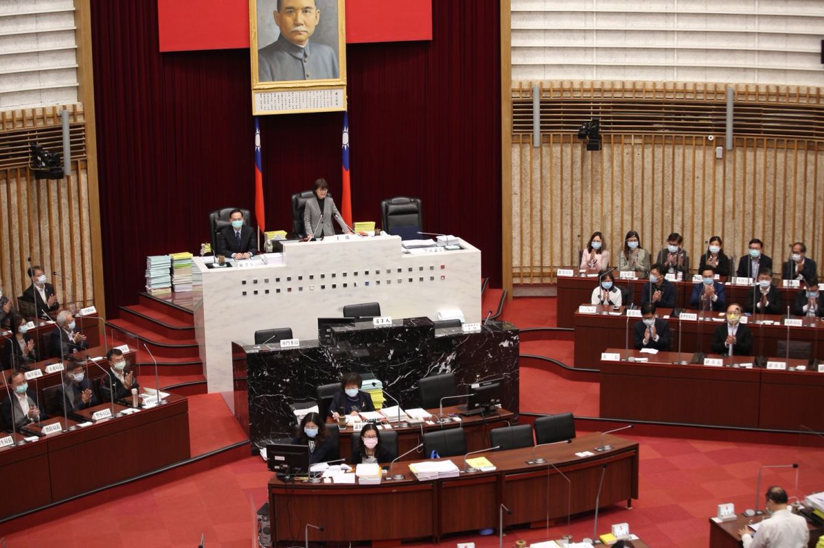 ▲高雄市議會審議完成110年度地方總預算案。（圖／高市府提供）