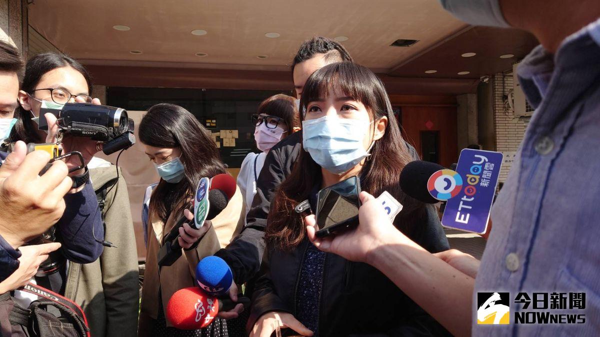 ▲黃捷說面對這次的罷免案，她「坦然面對、問心無愧」。（圖／記者鄭婷襄攝）