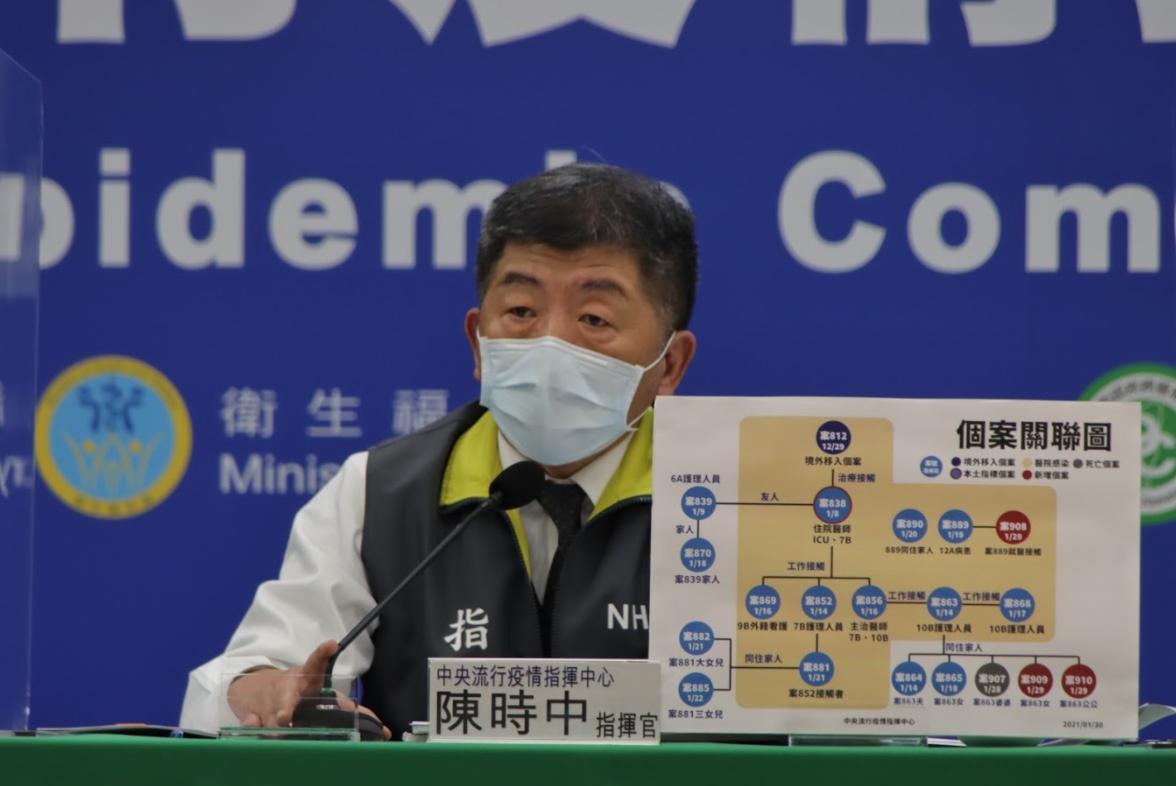 ▲基層醫護人員反映，領到的防疫津貼有不成比例的狀況，指揮官陳時中表示，會針對發放原則進行了解。（圖／指揮中心提供）