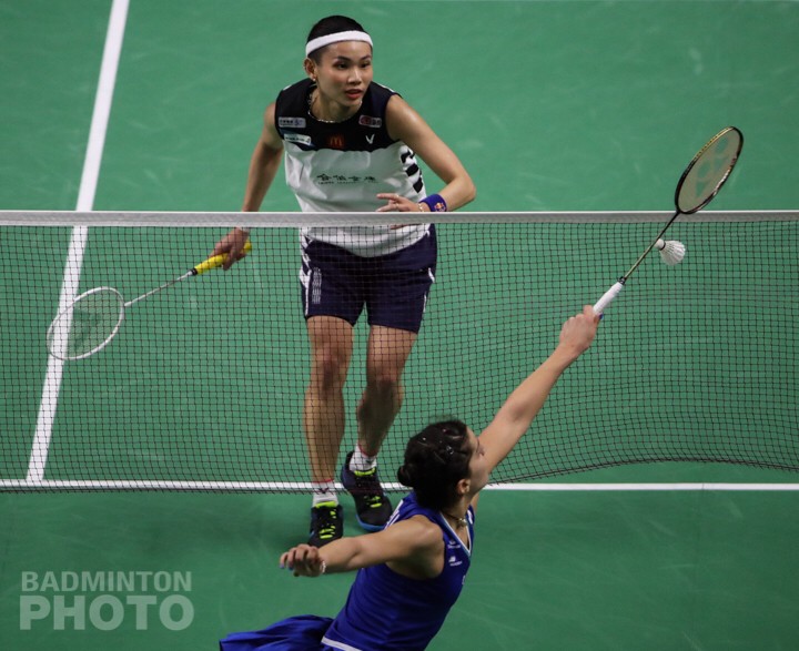 ▲戴資穎連3周和前西班牙球后馬琳在冠軍賽碰頭。(圖/Badminton