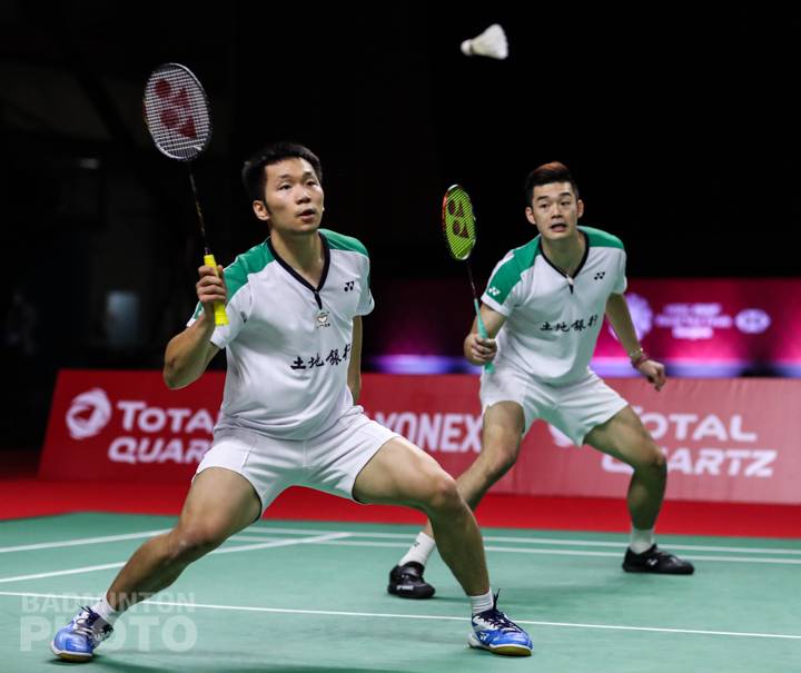 ▲我國第一男雙「麟洋配」王齊麟/李洋。(圖/Badminton