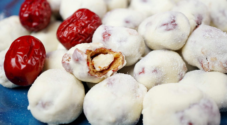 ▲中國山東近期發現，山東久旭生物科技有限公司部分的進口乳清粉、奶棗產品核酸檢測結果呈陽性。（圖／翻攝自微博）