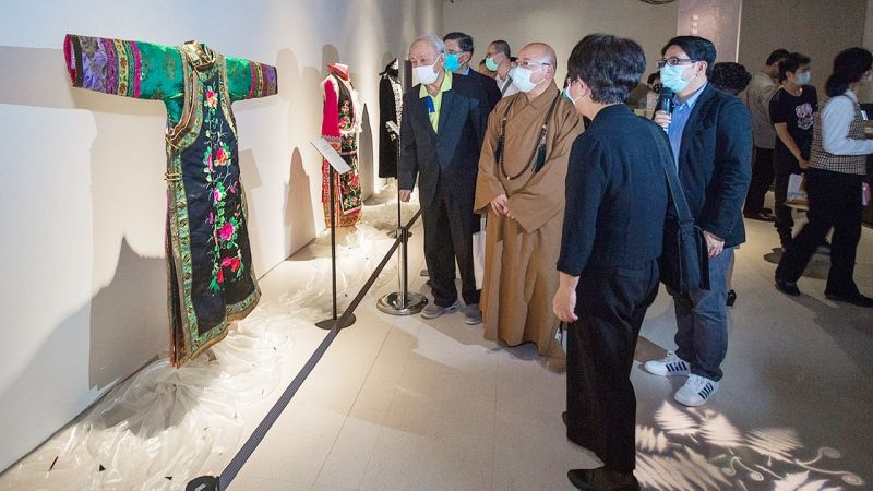 ▲展覽展出豐富的編織物件,呈現東亞各族群紡織技術的歷史,從中更可欣賞到女性編織工藝的創意。(圖/佛光山提供)