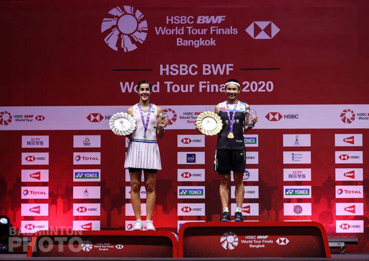 ▲戴資穎成功復仇馬琳,奪下生涯第3座年終賽冠軍。(圖/Badminton