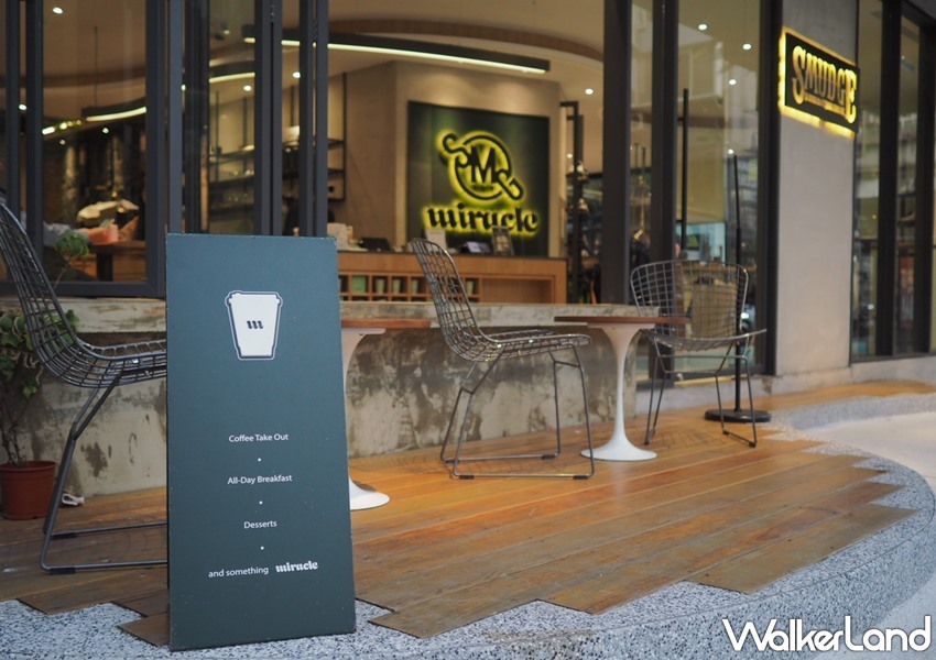 ▲「SMUDGEstore Taipei」則是由精品咖啡Miracle Coffee、以及服飾品牌SMG共同打造的複合式空間。（圖／WalkerLand）