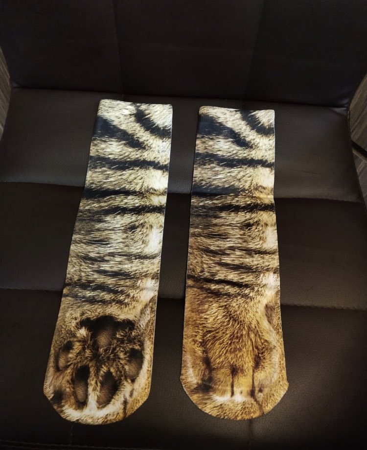 爸爸從網路購物平台買了一雙襪子（圖／Twitter＠bythefuckingway）