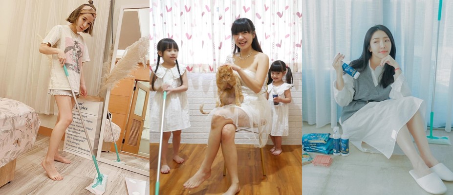 就讓無塵氏的打掃神物，讓你成為質感女孩！（圖／合成自花花、小手芊大手の彤話世界、小日刀口）