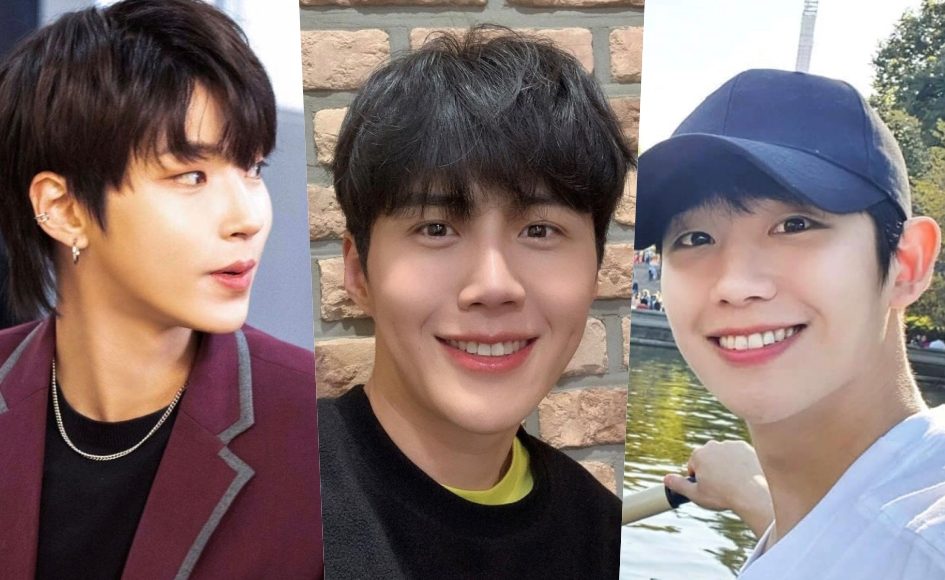 ▲黃仁燁（左起）、金宣虎、丁海寅是炙手可熱的新生代男神。（圖／黃仁燁、金宣虎、丁海寅Instagram）