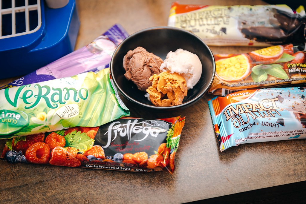 ▲「藝爐晏」的冰淇淋選用的是泰國第一冰淇淋品牌「Mingo」吃到飽。（圖／寒武紀）