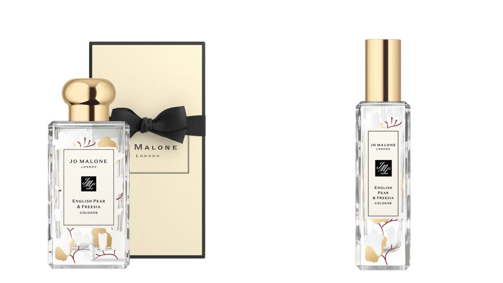 ▲獨特的限量瓶身，象徵新春報喜、富貴吉梨（利）。（圖／Jo Malone London ）