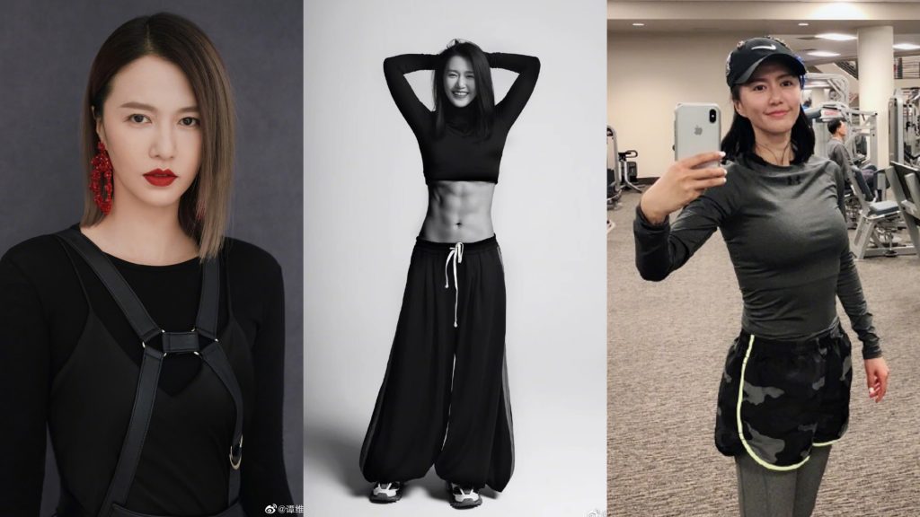 ▲譚維維重新吃回了以前的減肥餐。（圖／譚維維微博）