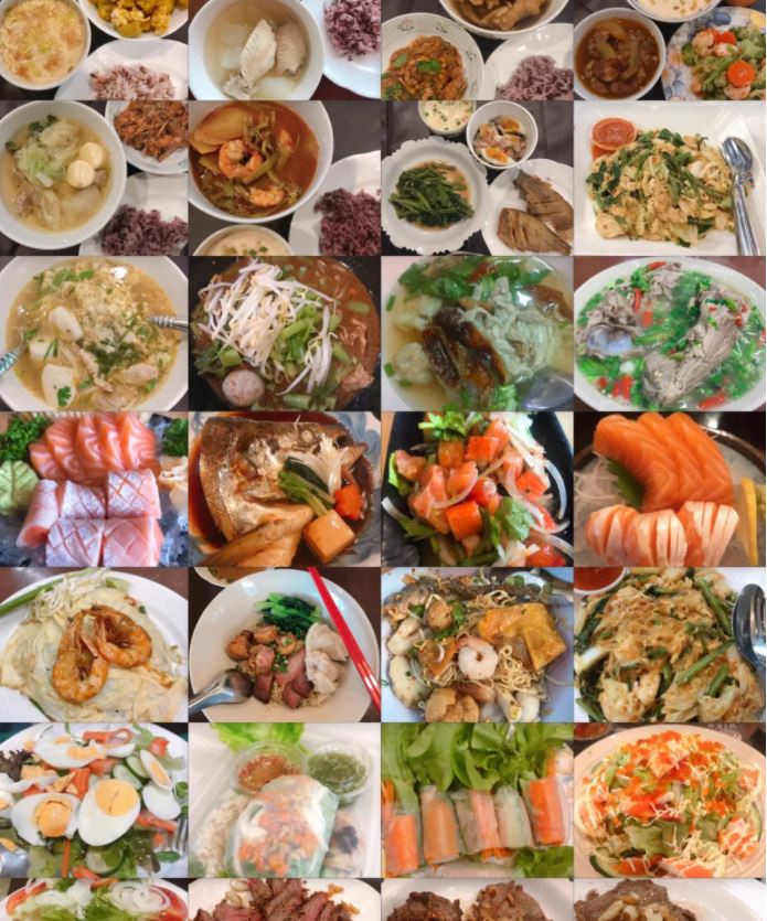 ▲Maikoke公開四個月來吃的食物，不但飲食要均衡，且特別避免高熱量精緻食物，不過她倒沒有刻意節食，肚子餓就以健康的食物。（圖／翻攝自@maikoke Instagram）