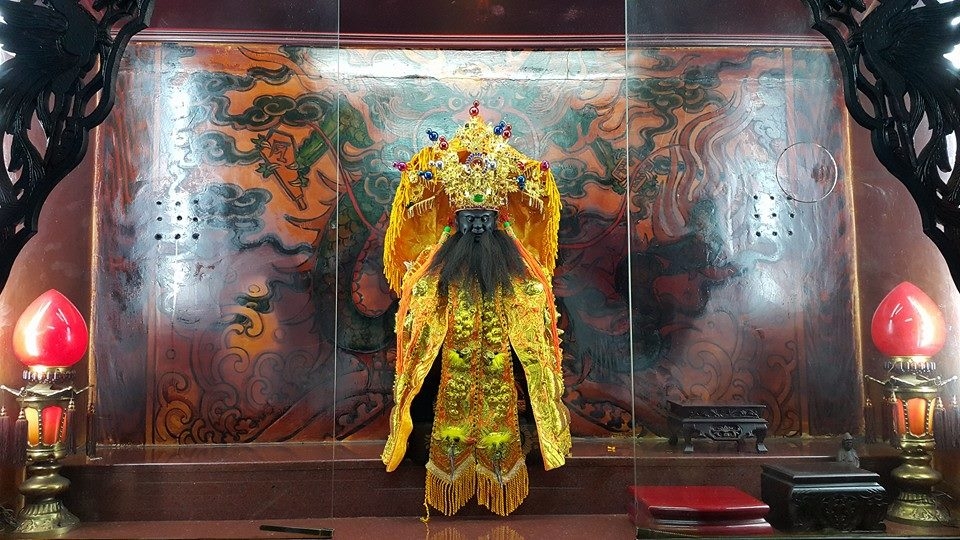 張飛在台灣被尊為桓侯大帝。（圖／翻攝自東興市場福興宮（張桓侯大帝）臉書專頁）