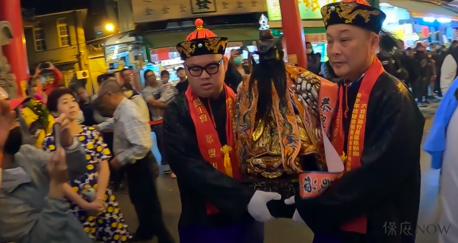 蔡淘貴紀錄了一場府城「送天師」的過程。（圖／Youtube頻道【蔡淘貴】授權提供）