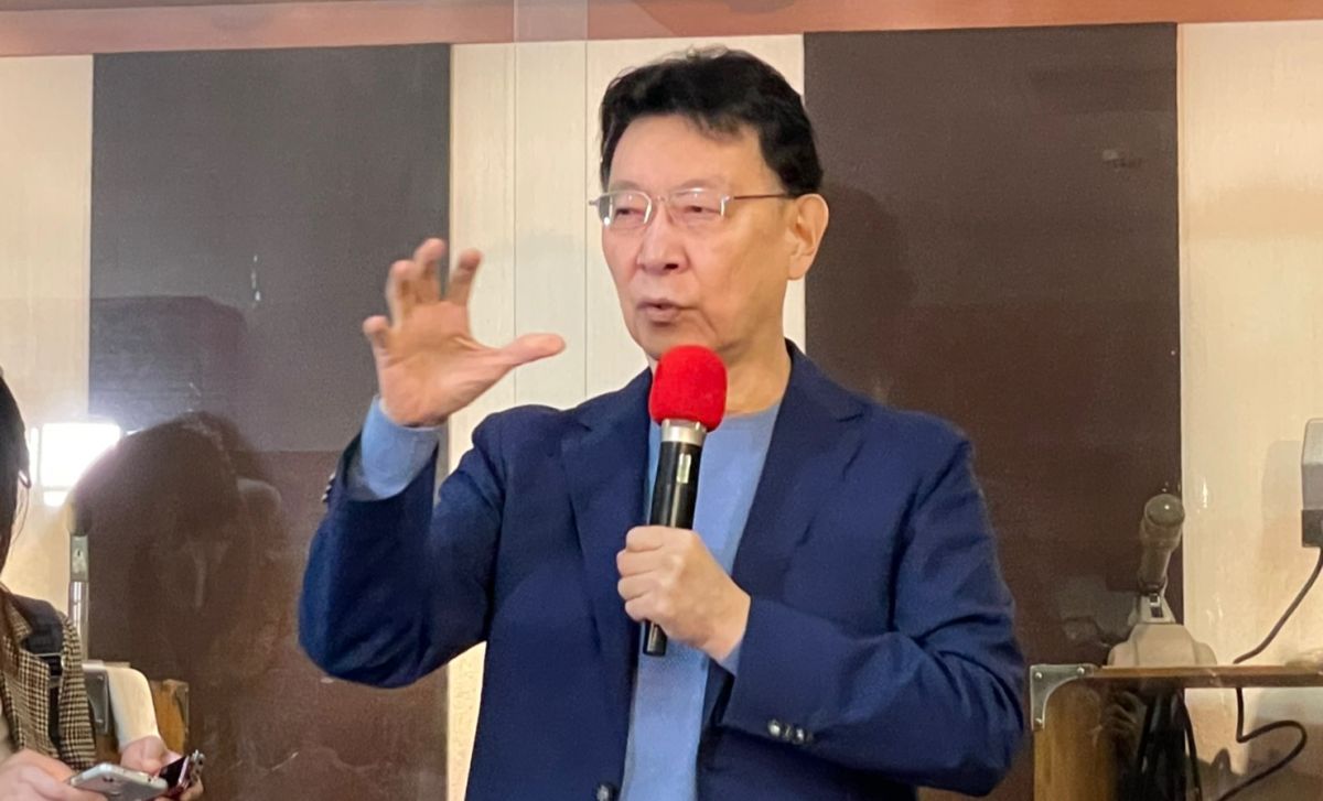 ▲有「政治金童」之稱的資深媒體人趙少康今（1）日證實將回鍋國民黨，在政壇投下一顆震撼彈。（圖/記者陳明安攝）