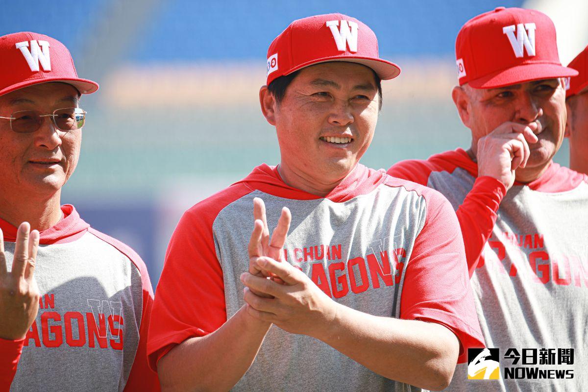 ▲味全龍隊總教練葉君璋。（圖／記者葉政勳攝 ）